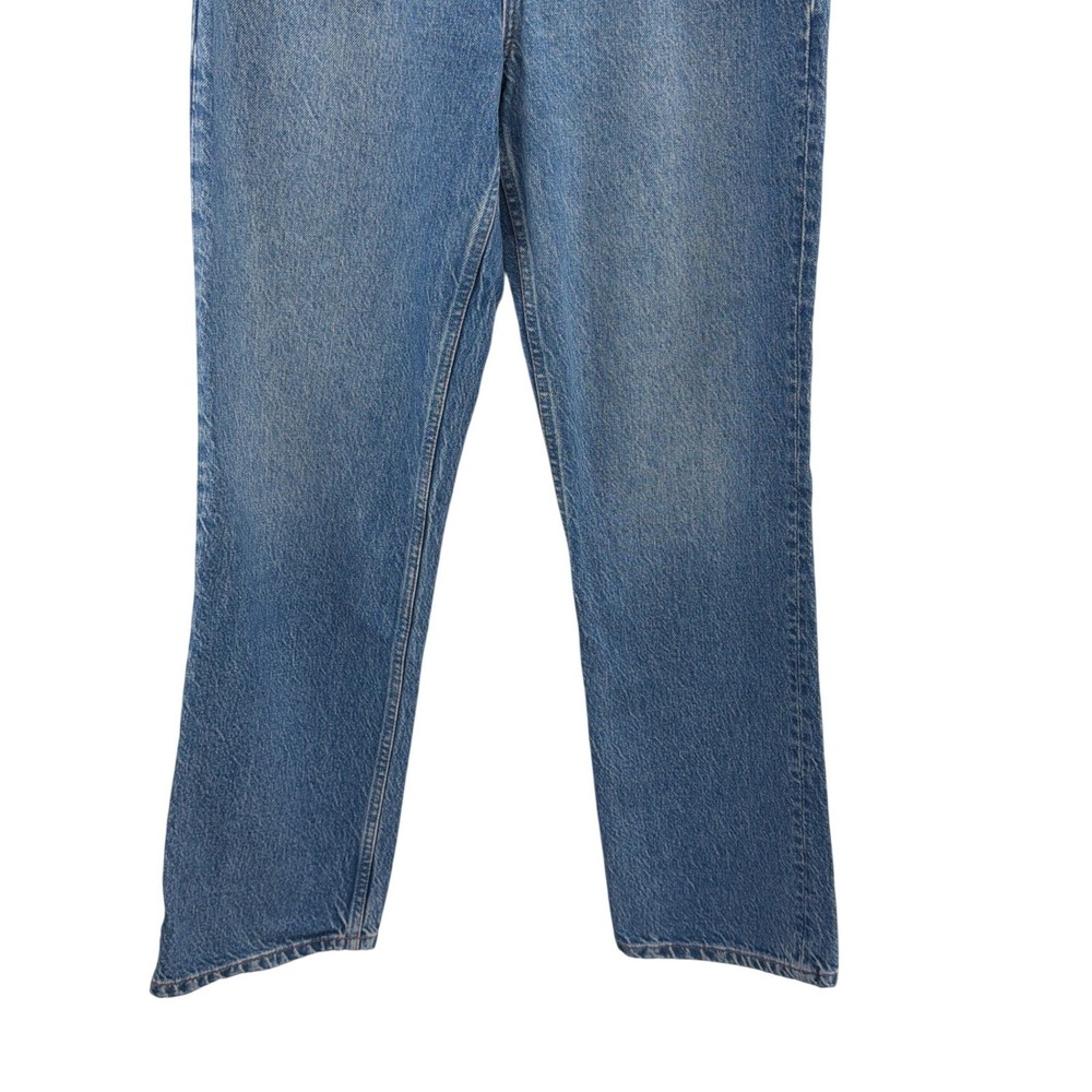 REFORMATION High Rise Straight Leg Jeans Medium Wash Womens 29 - Picture 10 of 15